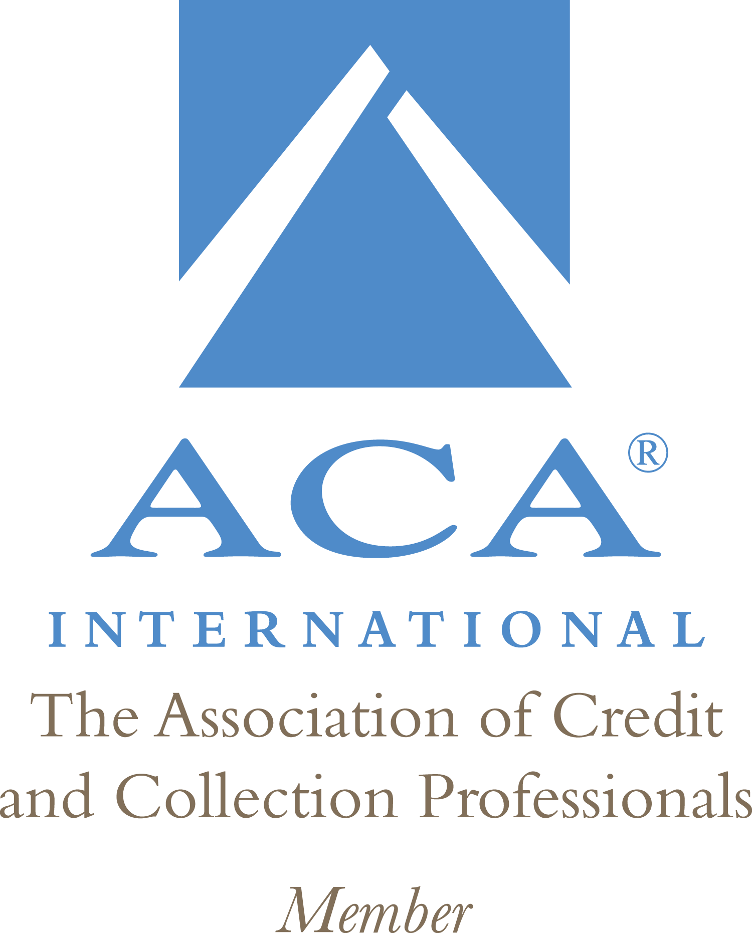 ACA International, the Association of Credit and Collection Professionals member badge
